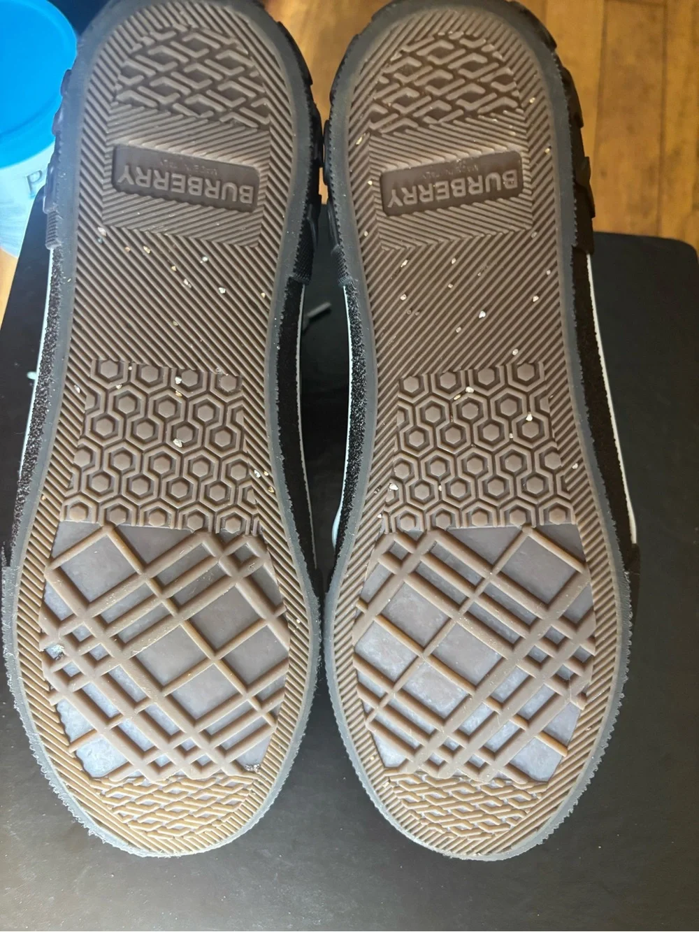 Burberry Vintage Check High-Top Sneakers - EU 42 / US 9 - OG All (Very Clean)